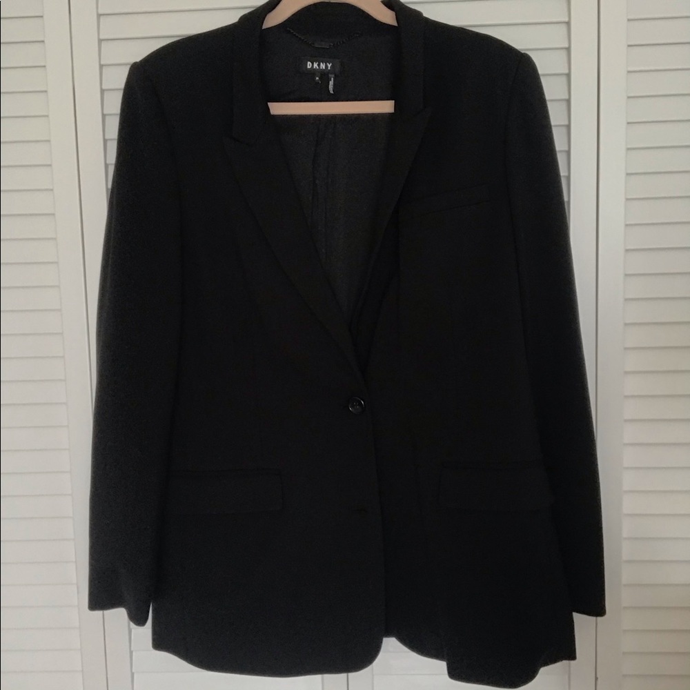 DKNY Black Blazer Size 14